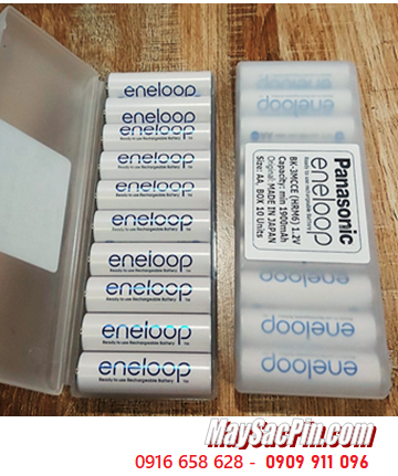 Panasonic Eneloop BK-3MCCE (Box/Hộp 10viên) Pin sạc AA1900mAh 1.2v _Xuất xứ Nhật (Hộp 10viên)/BH 6tháng